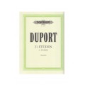 DUPORT 21 STUDI PER VIOLONCELLO PETERS