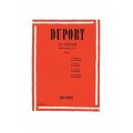 DUPORT 21 STUDI PER VIOLONCELLO RICORDI