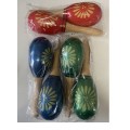 MARACAS PLASTICA COLORI VARI
