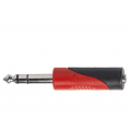 ADATTATORE JACK M 6,3 STEREO/ JACK 3,5 F STEREO AT165PRO