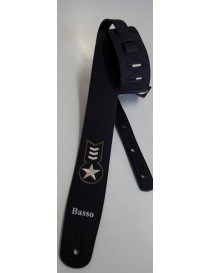 TRACOLLA PER CHITARRA BASSO STRAPS VT L PRETO EXERCITO