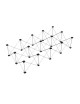 SAGITTER STRUTTURA RETICOLARE (RAGNO) PER PEDANE PALCO MODRS2H40