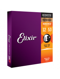 MUTA ELIXIR CHITARRA ACUSTICA PHOSPHORO BRONZO 12-53 16052