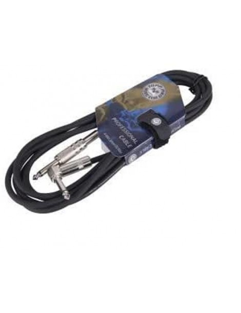 CAVO PER CHITARRA TOPP PRO JACK ANGOLATO MT 3  GC02LU03