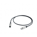 PROEL CAVO BILANCIATO PROFESSIONALE XLR M/XLR F STAGE280LU1 MT1