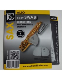 BG SPAZZOLINO IN MICROFIBRA PER SAX ALTO A30