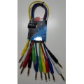 CAVO PROEL SPB60 JACK6,3 STERE /JACK 6,3 STEREO CM 0,60 VARI COLORI 1 PEZZO SINGOLO