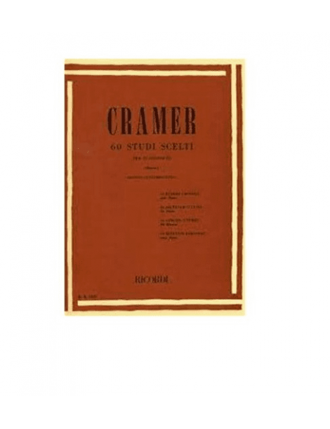 CRAMER 60 STUDI  SCELTI PER PIANOFORTE CON CD AUDIO ALLEGATO