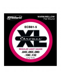 MUTA D'ADDARIO  ECB81-5 FLAT WOUND