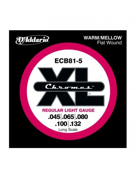 MUTA D'ADDARIO  ECB81-5 FLAT WOUND