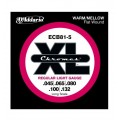 MUTA D'ADDARIO  ECB81-5 FLATWOUND