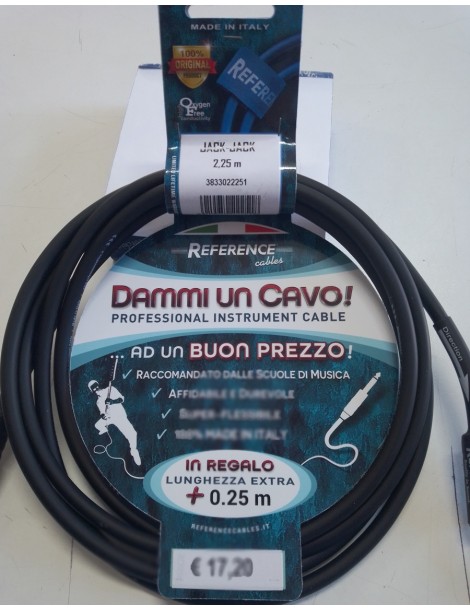 REFERENCE DAMMI UN CAVO JACK-JACK MT 2,25