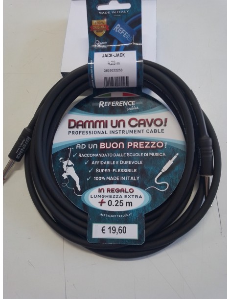 REFERENCE DAMMI UN CAVO JACK-JACK MT 4,25