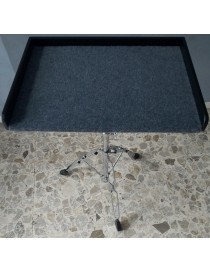 TAVOLO PER PERCUSSIONI  56X40 CON SUPPORTO DA TERRA