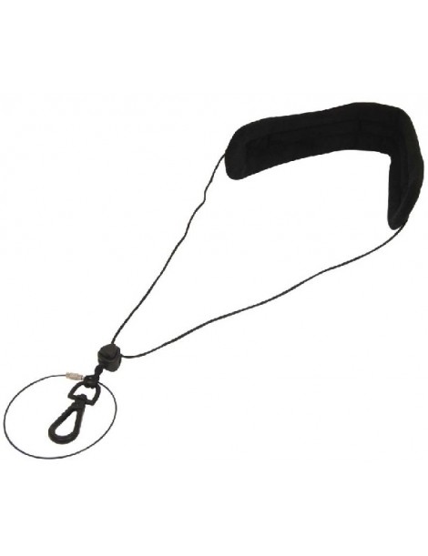 WIND SERIES - TRACOLLA IMBOTTITA PER SASSOFONO IN  MORBIDO VELLUTO DOTATA DI UN ROBUSTO GANCIO IN METALLO DHSTRAP810