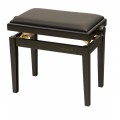 PANCA PER PIANOFORTE REGOLABILE PB90SSBBK NERA SATINATA