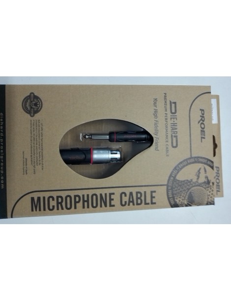 PROEL CAVO MICROFONICO PROFESSIONALE DIE-HARD MT6 DH20LU6