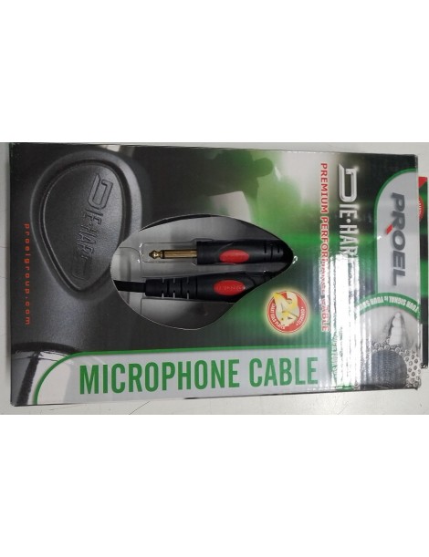 PROEL CAVO MICROFONICO DIE-HARD PROEFESSIONALE MT10 DH200LU10