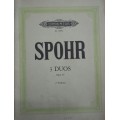 *SPOHR 3 DUOS OPUS 67 PER DUE VIOLINI