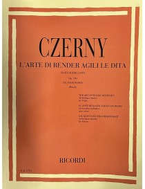 CZERNY L'ARTE DI RENDERE AGILE LE DITA OP 740