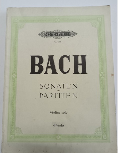 BACH SONATEN UND PARTITEN VIOLINO SOLO