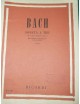 BACH SONATA A TRE PER VIOLINO VIOLONCELLO E PIANOFORTE