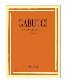 GABUCCI 60 DIVERTIMENTI PER CLARINETTO