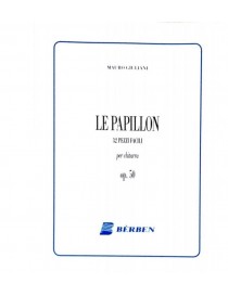 GIULIANI LE PAPILLON 32 PEZZI FACILI PER CHITARRA