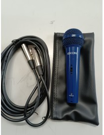 MICROFONO DINAMICO CARDIOIDE EIKON DM800BL