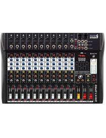 MIXER ITALIAN STAGE 2MIX12PRO USB BLUETOOTH