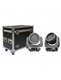 SAGITTER COPPIA TESTE MOBILI WASH 28X15W CON CASE