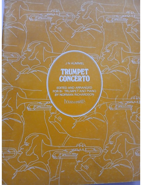 HUMMEL CONCERTP PER TROMBA E PIANO by NORMAN RICHARDSON