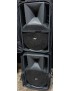 COPPIA CASSE RCF ART 710 A USATE COMPLETE DI BORSE