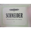 *SCHNEIDER PEDALSTUDIEN FUR ORGEL VOL 2