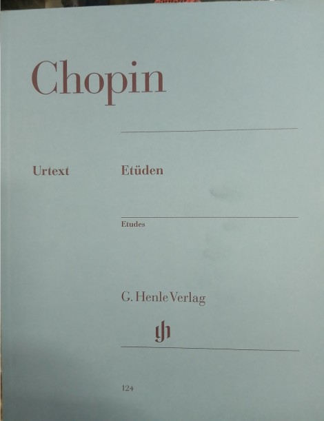 CHOPIN STUDI PER PIANOFORTE