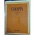 CHOPIN VALZER PER PIANOFORTE RICORDI ER208