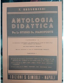 ROSSOMANDI ANTOLOGIA DIDATTICA 1 A