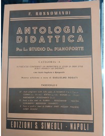 ROSSOMANDI ANTOLOGIA DIDATTICA CAT.A FASCICOLO 2°