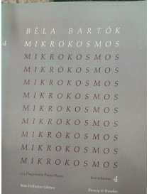 BeLA BARTOK MIKROKOSMOS VOL 4