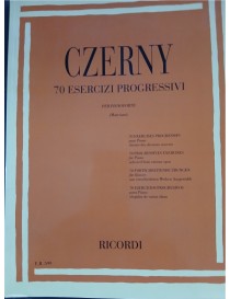 CZERNY 70 ESERCIZI PROGRESSIVI 